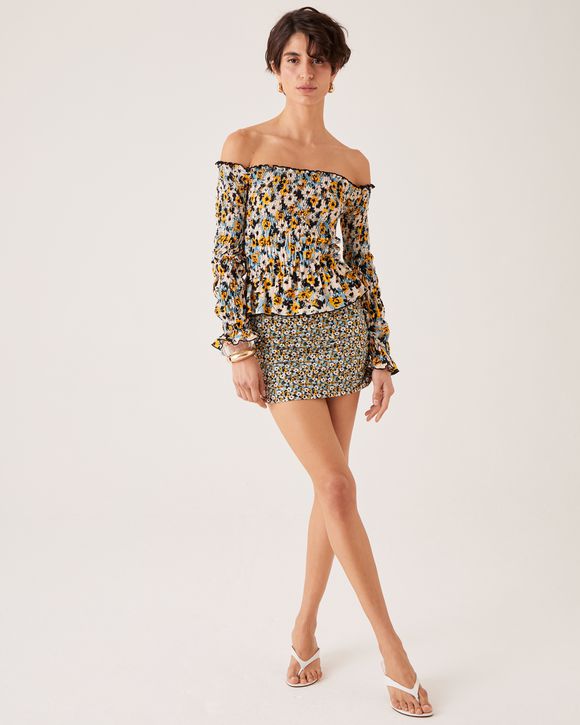 BLUSA MIA ESTAMPA FLORAL SUMMER - AUGUST