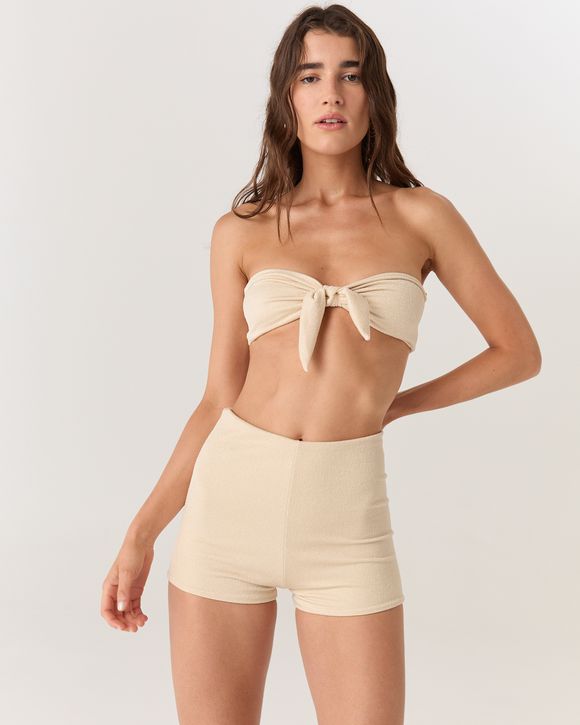 SHORT RETRÔ PEROLA TEXTURIZADO MARCELA - AUGUST