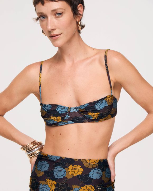 TOP BIQUINI LAURA FLORAL BLOOM