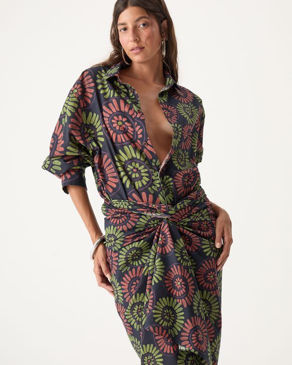 PAREO ESTAMPADA CONCHAS GABI - AUGUST
