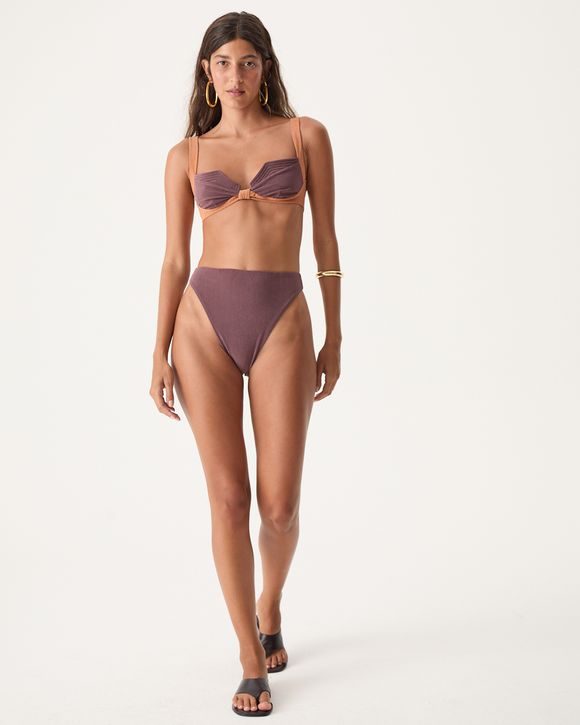 CALCINHA BIQUINI ROXO AMORA ANETTE - AUGUST