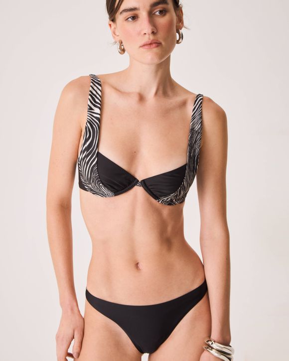 Calcinha Biquini Anne Preto New - AUGUST