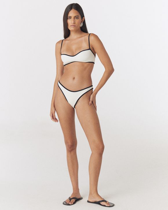 TOP BIQUÍNI OFF WHITE LUNA NK