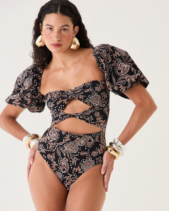 MAIÔ ESTAMPADO PAISLEY FERNANDA SHOP2GETHER NEW - AUGUST