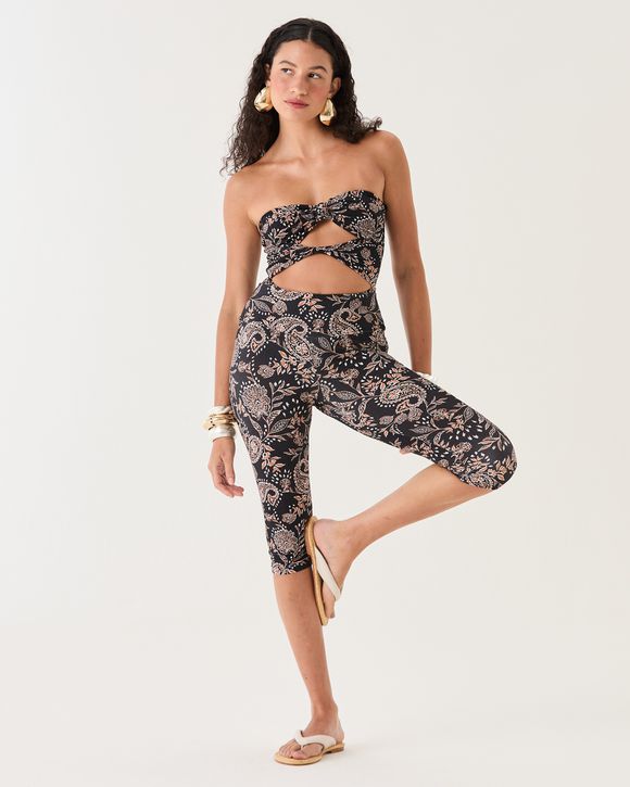 CALÇA CORSÁRIO ESTAMPADO PAISLEY CECI SHOP2GETHER ... - AUGUST
