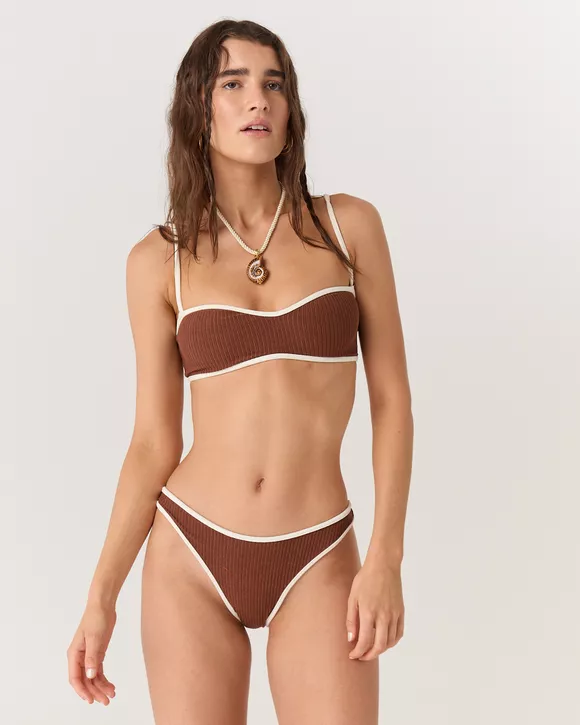 TOP BIQUINI MARROM LUNA - AUGUST