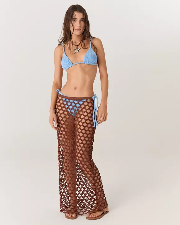 SAIA MACRAME MARROM EVA - AUGUST