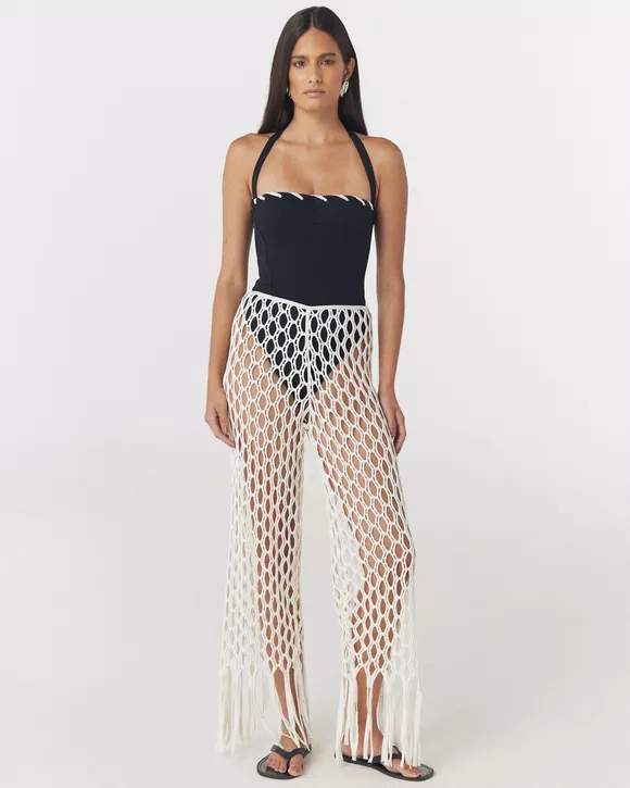 CALÇA MACRAME OFF WHITE PAOLA NK 