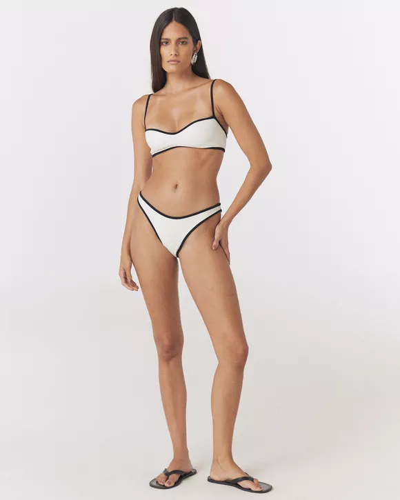 TOP BIQUÍNI OFF WHITE LUNA NK