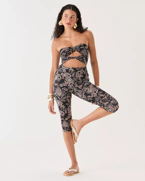 CALÇA CORSÁRIO ESTAMPADO PAISLEY CECI SHOP2GETHER ... - AUGUST
