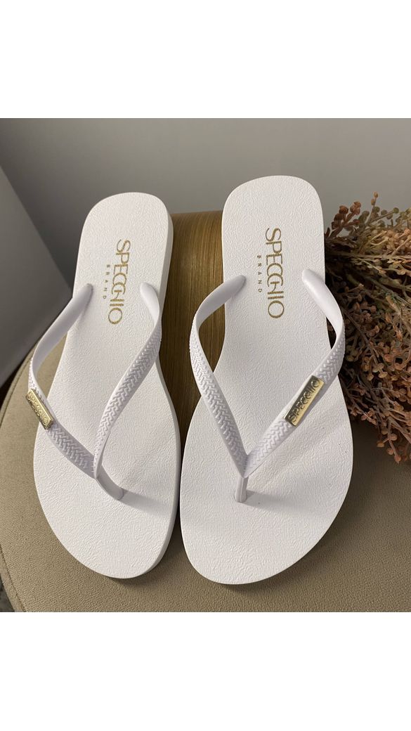 Chinelo Branco - Beaberry | Loja Oficial