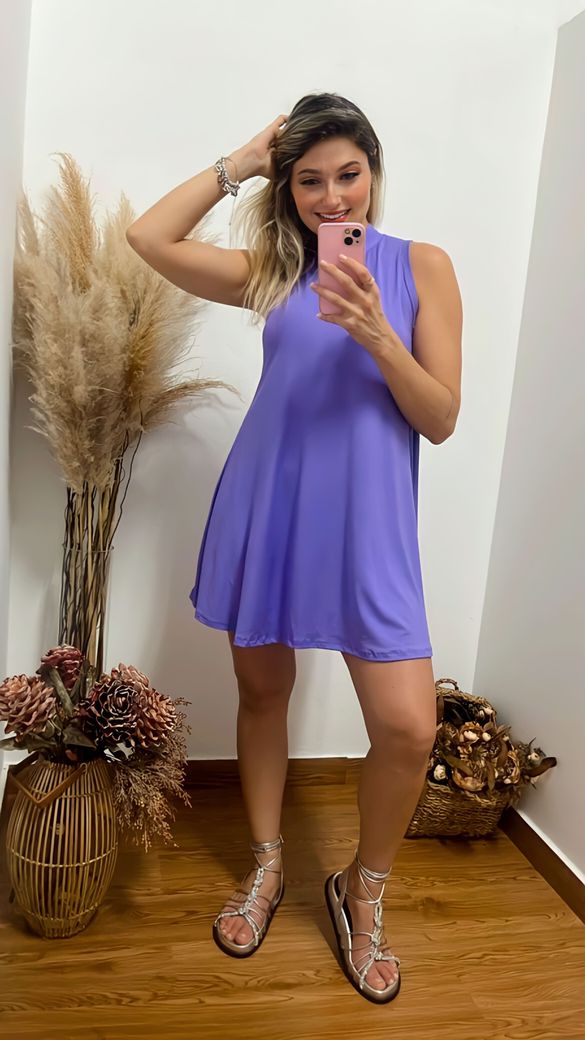 Vestido May Lilás - Beaberry | Loja Oficial