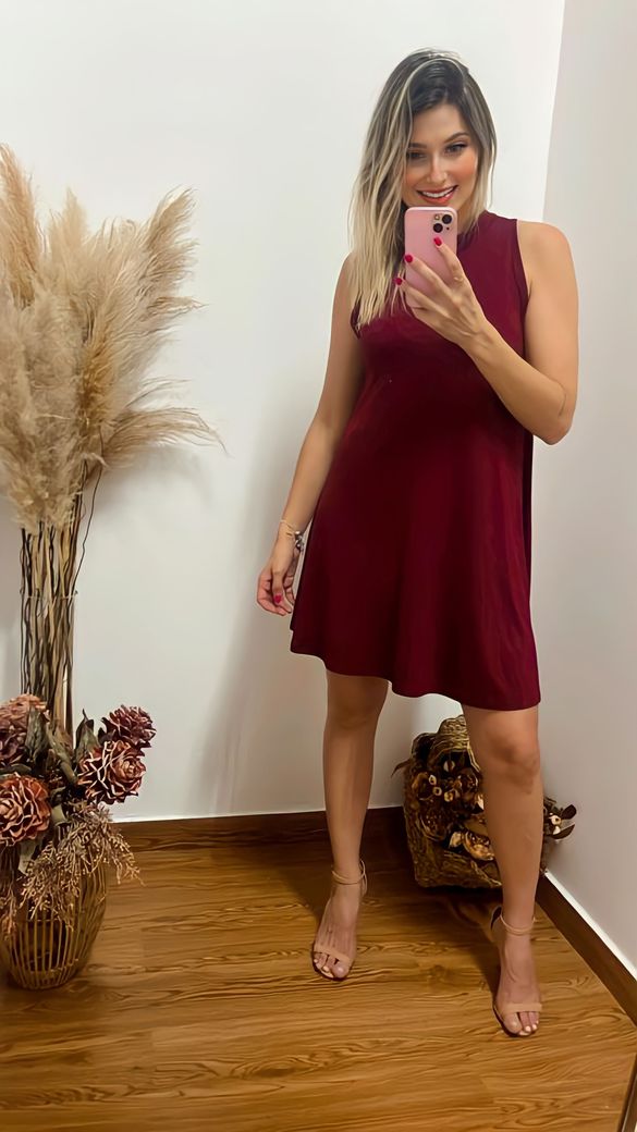 Vestido May Vinho - Beaberry | Loja Oficial
