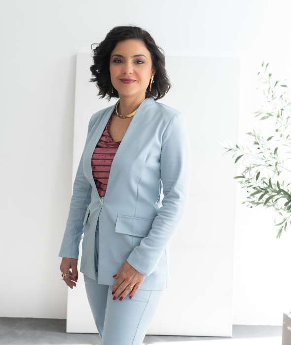 Blazer Tayná Azul Sereno
