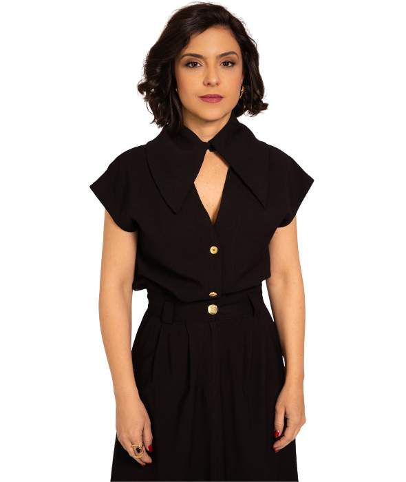 Blusa Renata Preta 