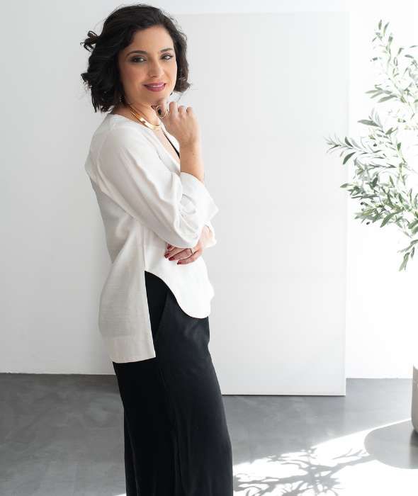 Blusa Sophiste Off White