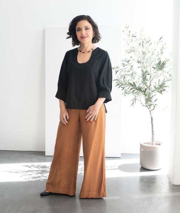 Blusa Sophiste Preta