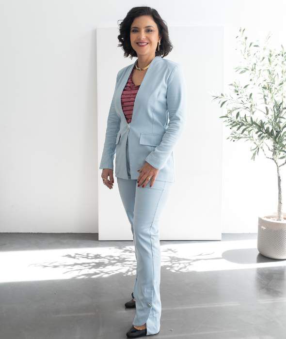 Calça Ana Gabriela Azul