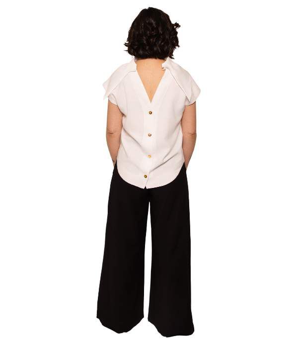 Calça Wide Leg Preta