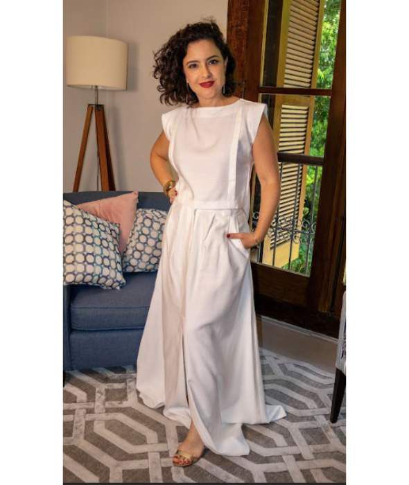 CROPPED PAOLA OFF WHITE 