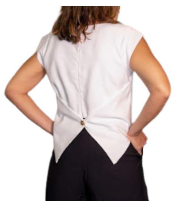 CROPPED PAOLA OFF WHITE 