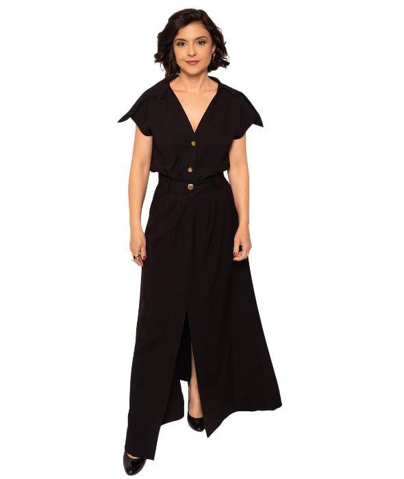 Saia Longa Nath Preta 