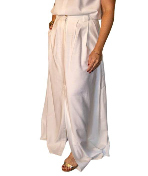 Saia Longa Nath Off White 