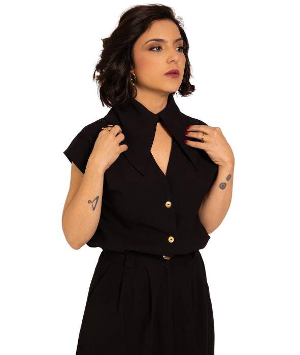Blusa Renata Preta 
