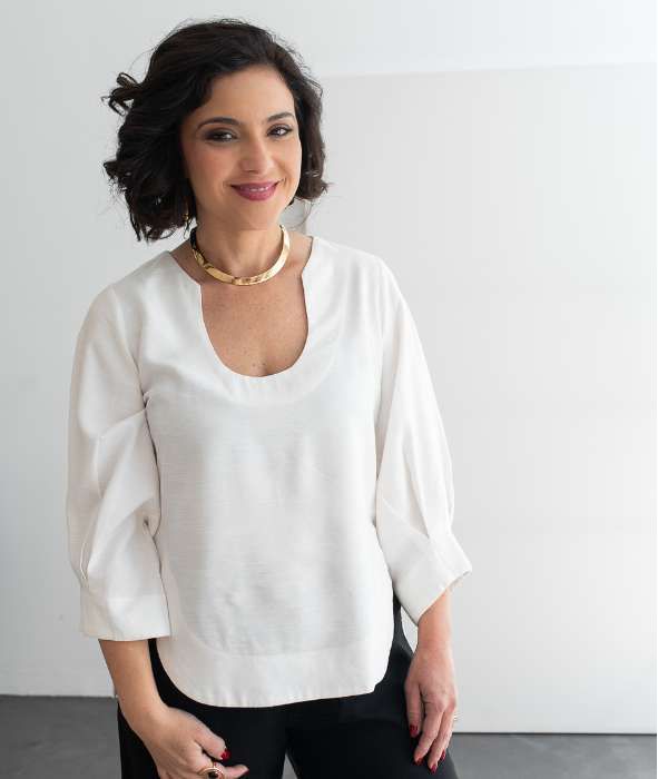 Blusa Sophiste Off White