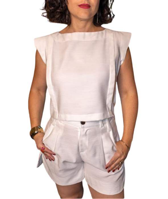 SHORTS PAULA OFF WHITE