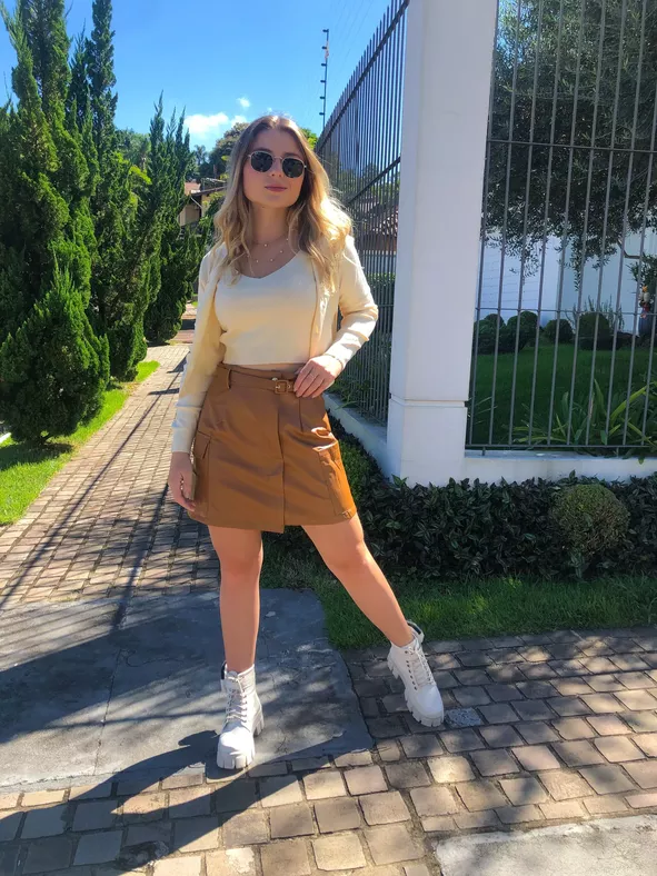 Saia Courino Lih Caramelo