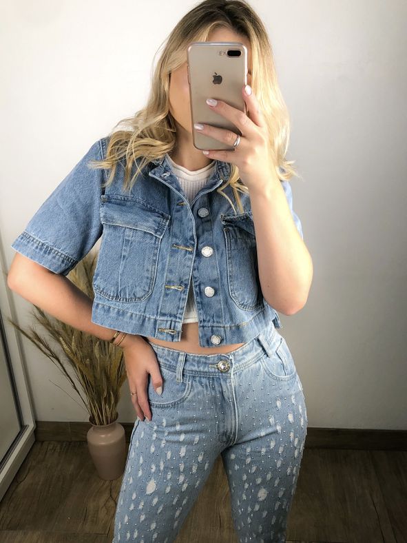 Jaqueta Jeans Mila
