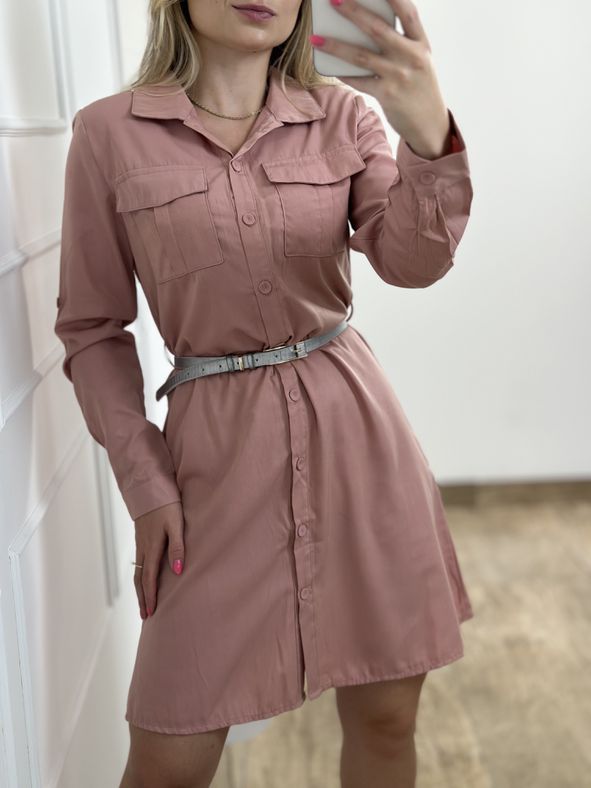 Chemise Laura Rosé