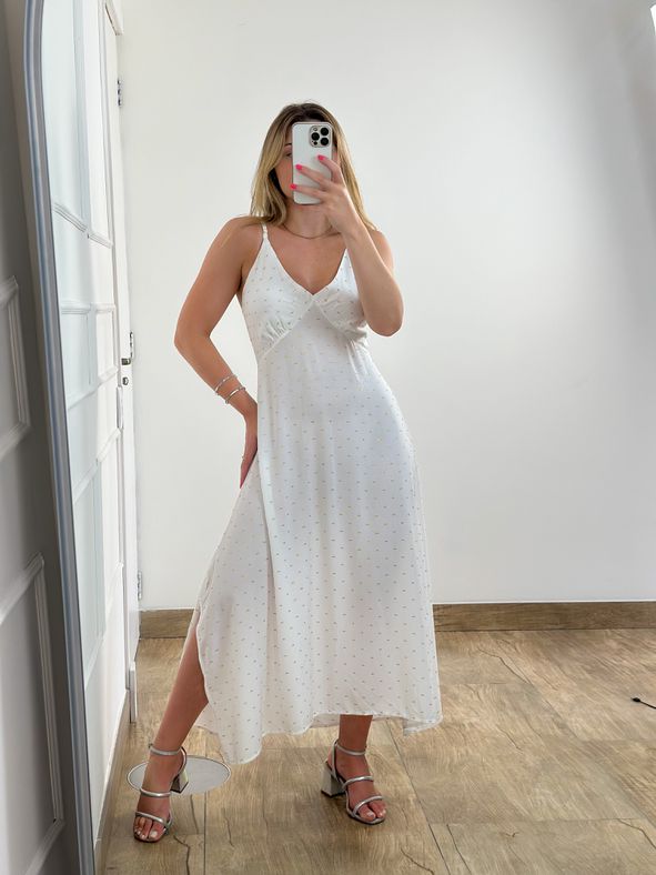 Vestido Selena Branco