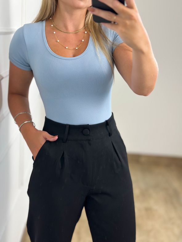 Body Modelador Azul