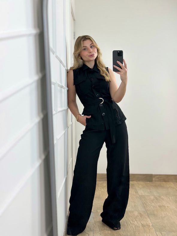 Conjunto Alfaiataria Preto