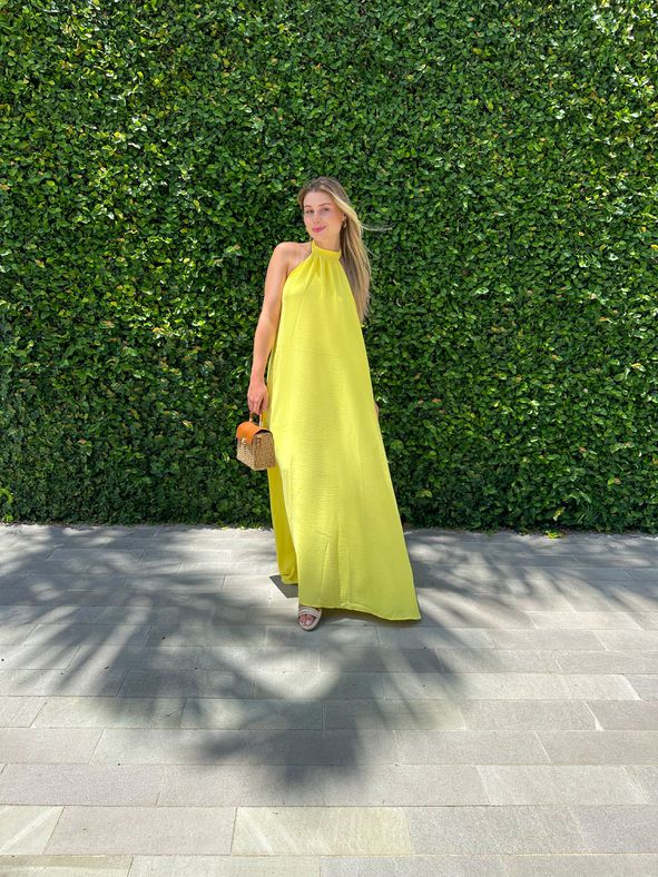 Vestido Duna Amarelo