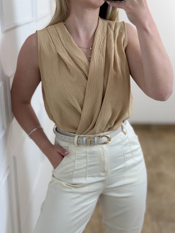 Blusa Duna Bege