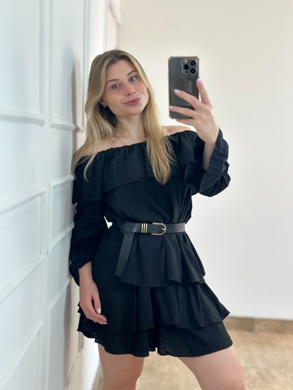 Conjunto Blusa e Short Preto