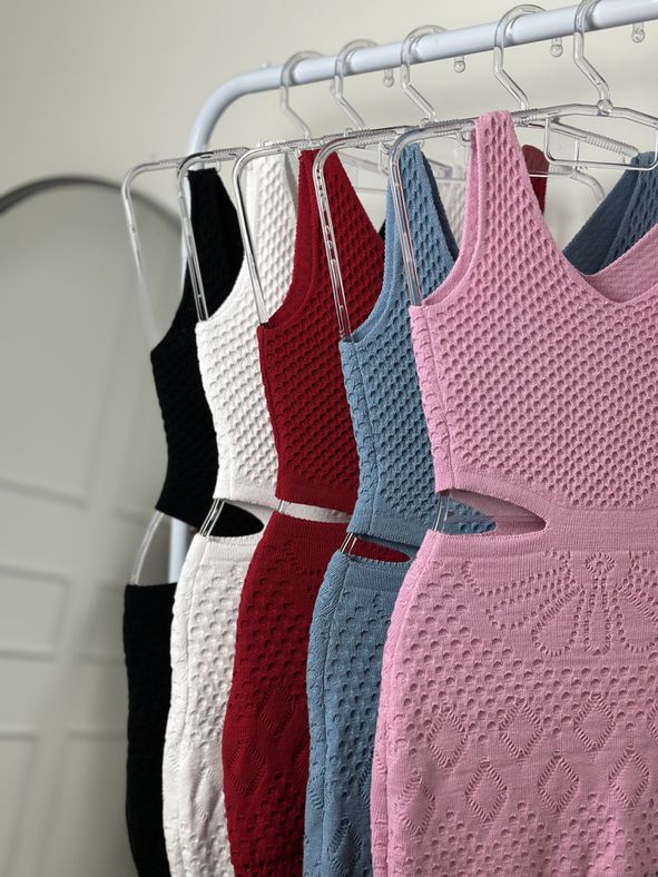 Vestido Modal Midi Preto