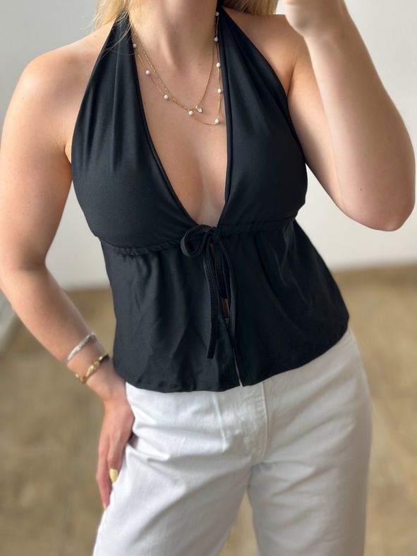 Bata Poliamida Preta