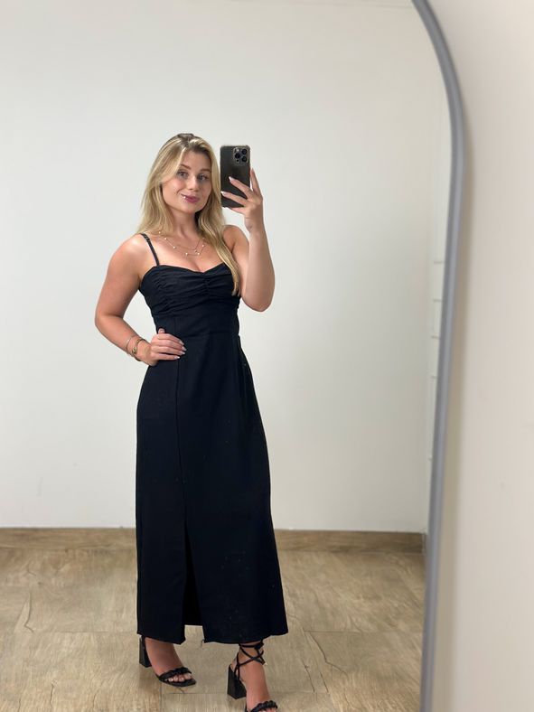Vestido Midi Marrant Preto