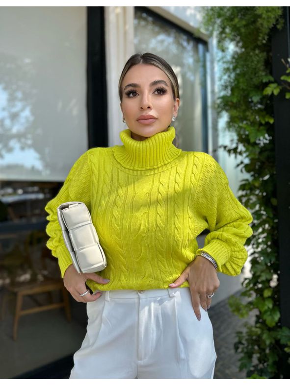 Tricot Lurdes Amarelo