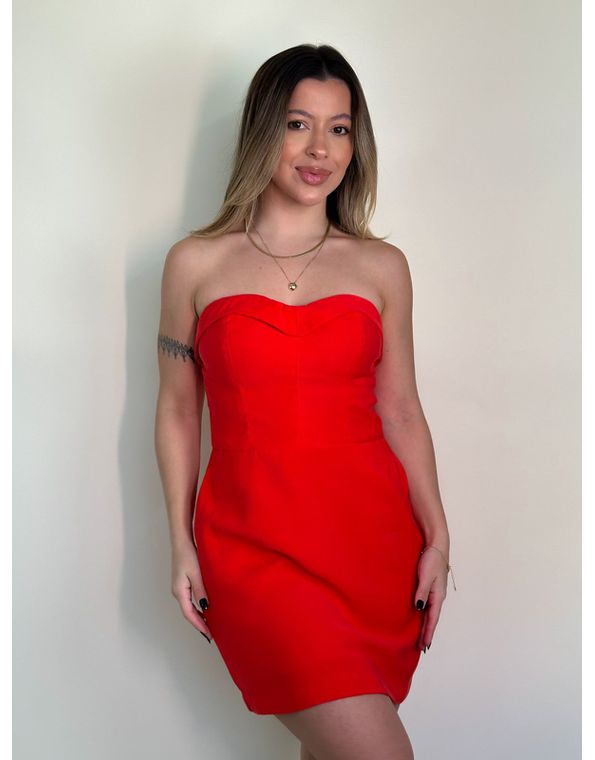 Vestido Martina Vermelho - FORMOSA