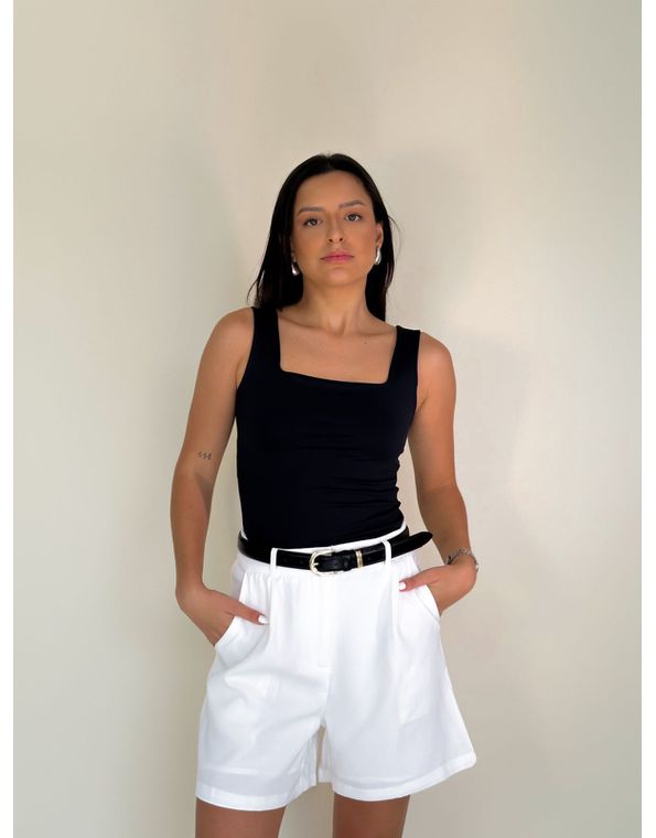 Short Alfaiataria Giorgia Off White - FORMOSA