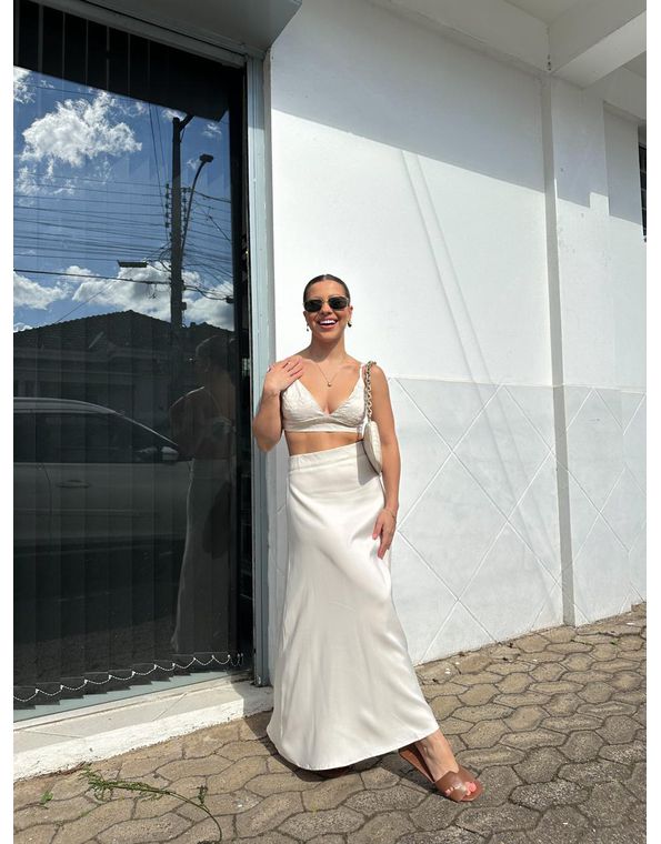 Conjunto Midi Emma Nude - FORMOSA