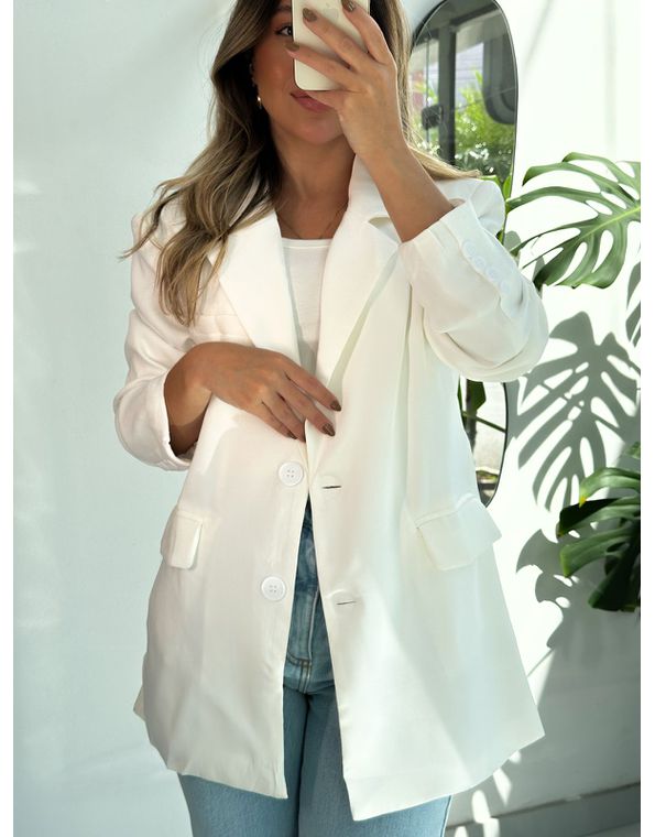 Blazer Daniela Off White - FORMOSA
