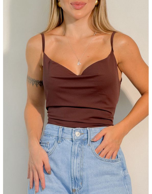 Regata Basic Marrom - FORMOSA