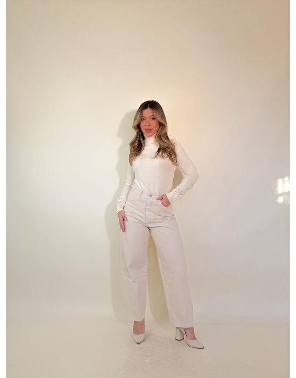 Calça Jeans Zaya Bege - FORMOSA