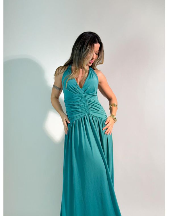 Vestido Antoneli Verde Esmeralda - FORMOSA